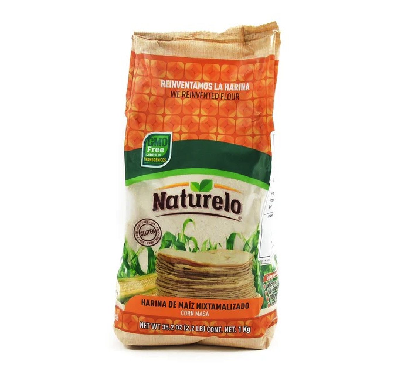 Naturelo white cornflour 1kg / Naturelo harina de maíz blanco 1kg