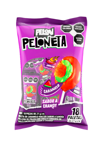 pelon peloneta chamoy sandia
