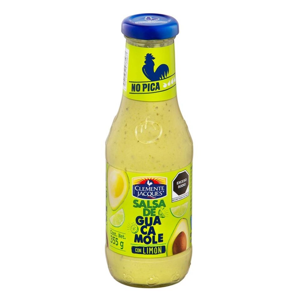 Clemente Jacques - Guacamole with Lemon Sauce / Salsa Guacamole con Limón 355g