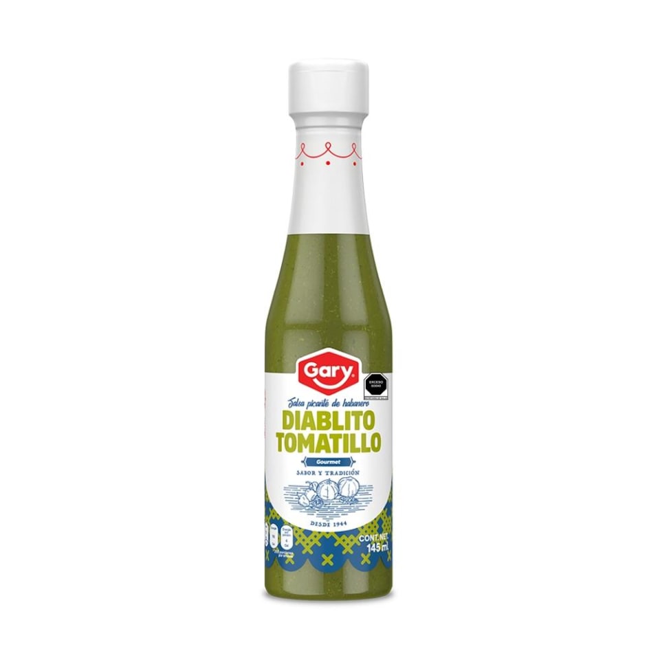 Gary - Green Habanero Hot Sauce / Salsa Picante Habanero Verde 145ml