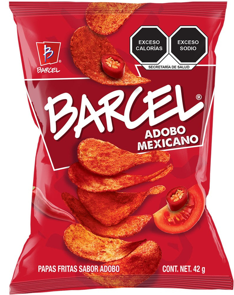 Barcel Adobadas Chips 46g / Papas Adobadas Barcel 46g
