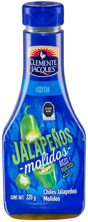 Clemente Jacques - Chopped Jalapeno Peppers / Chiles Jalapenos Molidos 220g