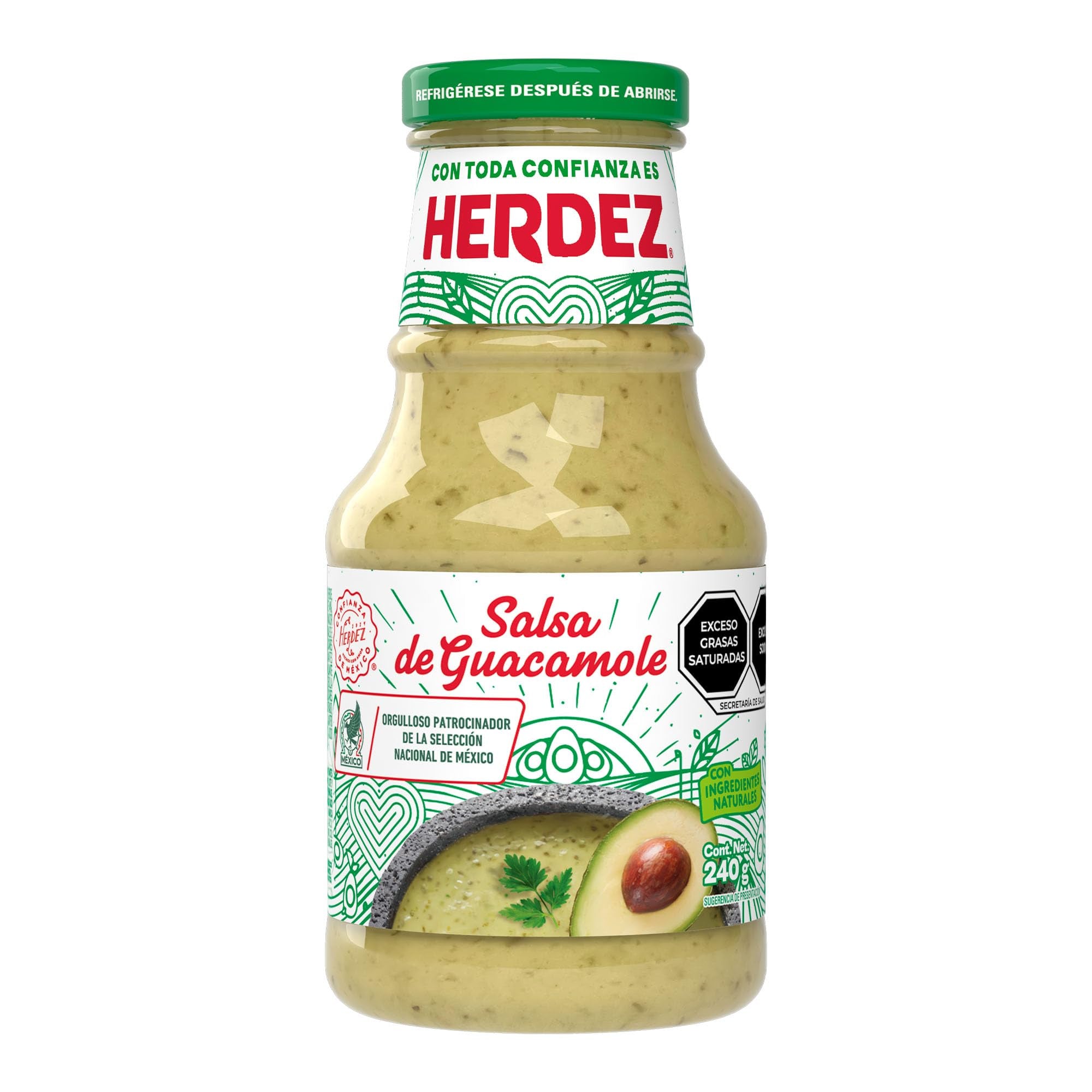 Herdez Guacamole Salsa 240g / Salsa Guacamole Herdez 240g