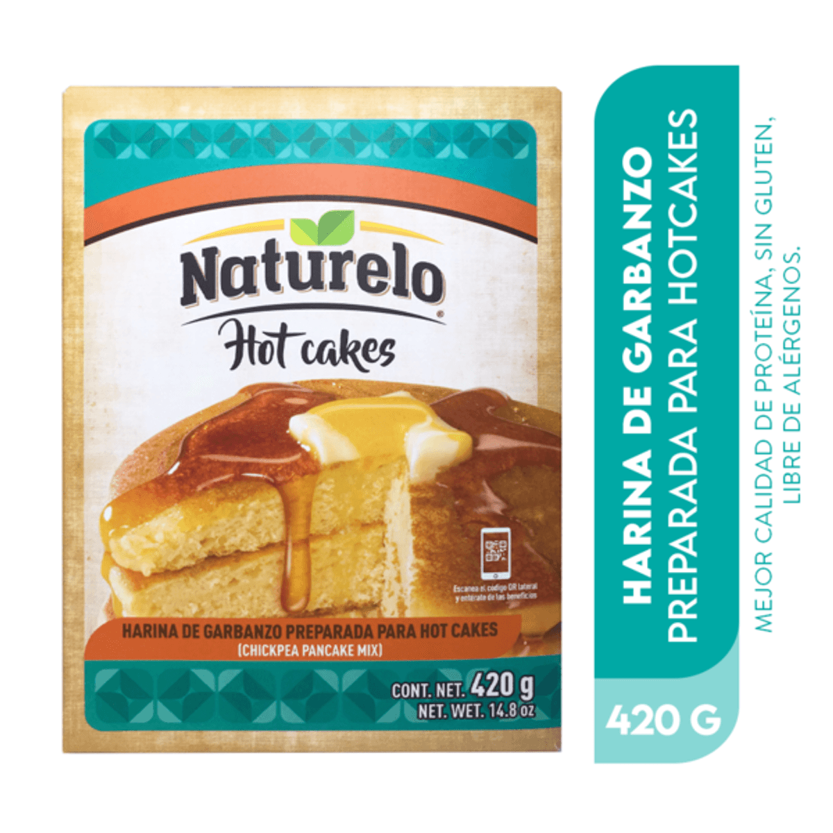 HOT CAKES FLOUR NATURELO - 420g