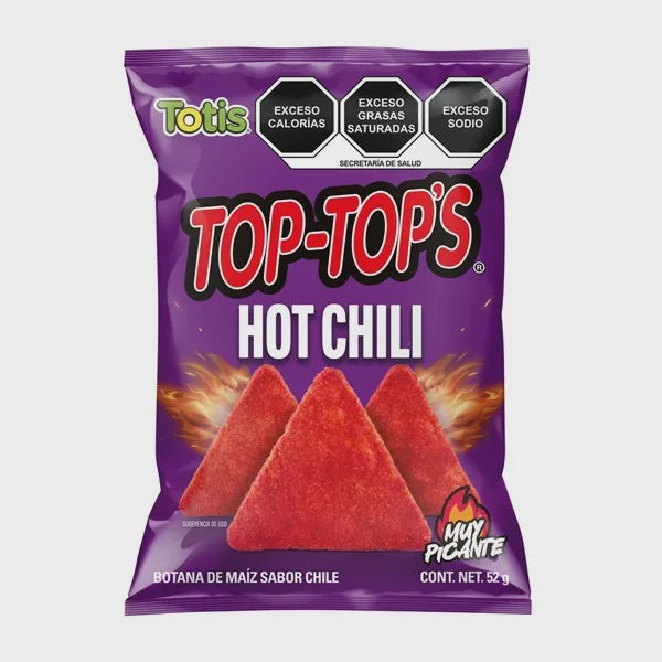 Hot Chilli Totopos 52g / Totopos Chile Picante 52g