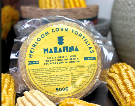 1 KG Yellow Heirloom Corn Tortilla