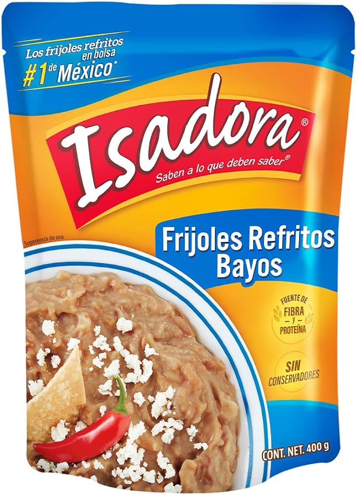 Isadora - Refried Bayo Beans   / Frijoles Pintos Refritos