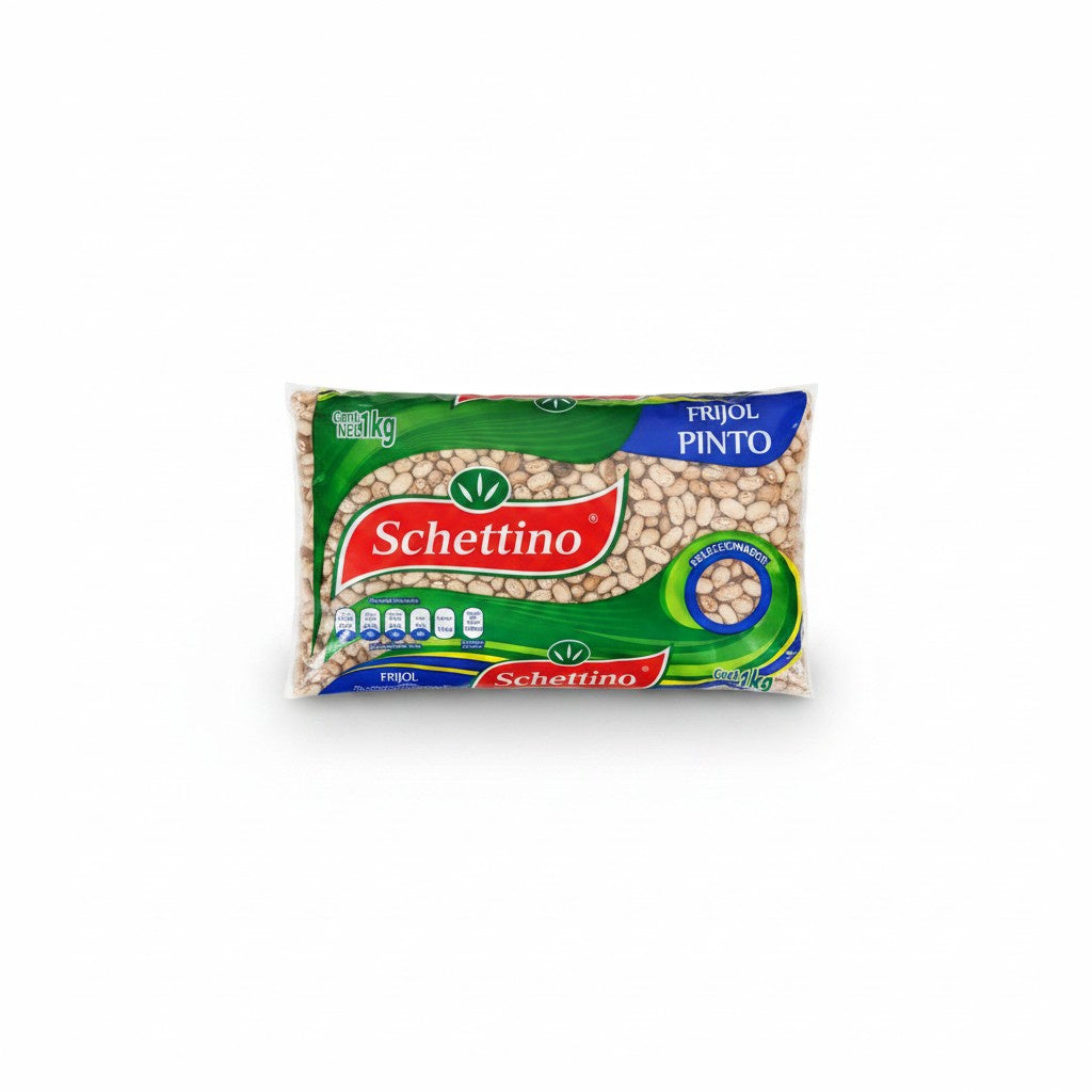 Schettino Dried Pinto Beans 1kg / Frijol Pinto Seco Schettino 1kg