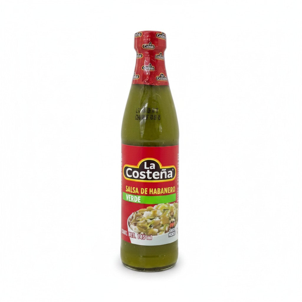 La Costeña Green Habanero Sauce 145ml / Salsa Habanera Verde La Costeña 145ml