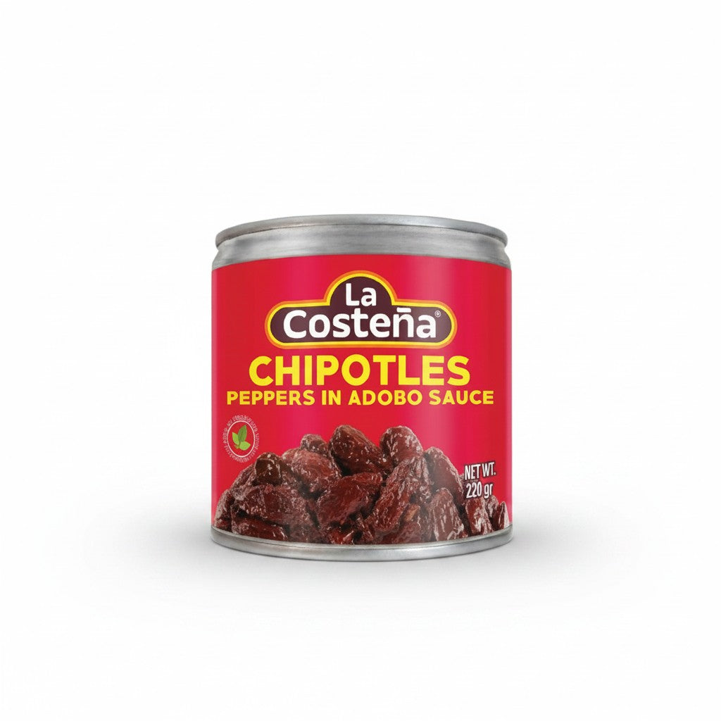 La Costeña Chipotle Peppers in Adobo 220g / Chipotle en Adobo La Costeña 220g