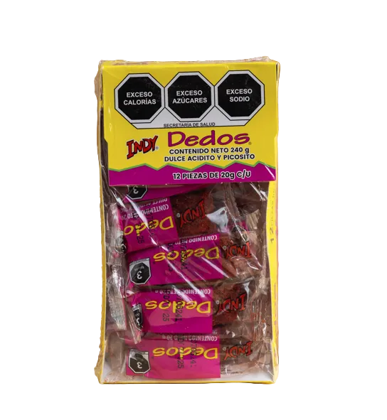 Indy - Dedo Candy Pack / Dedo Dulce 12 units