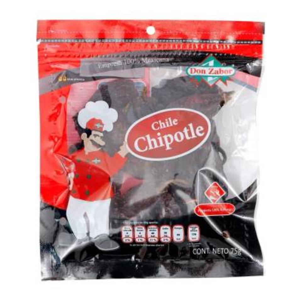 Don Zabor - Dried Chipotle Chile  / Chile Chipotle Seco 75g