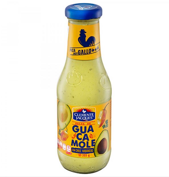 Clemente Jacques - Guacamole with Habanero Sauce / Salsa Guacamole con Habanero 355g