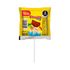 Vero - Risandias Watermelon Chile Lollipop / Paleta Enchilada con Sandía - Pack of 40