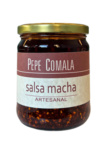 salsa macha pepe comala