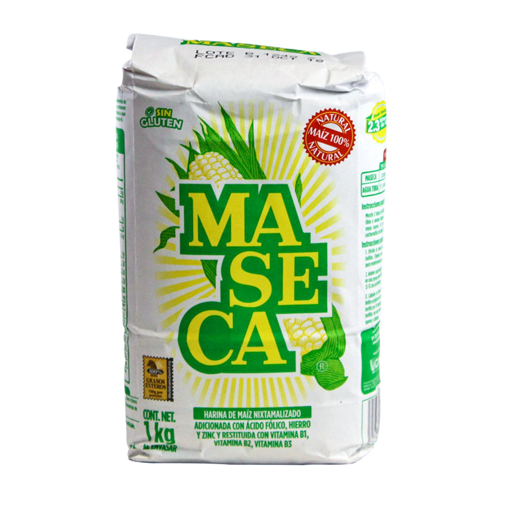 White Corn Flour for Tortillas / Masa de harina de maiz blanca-0