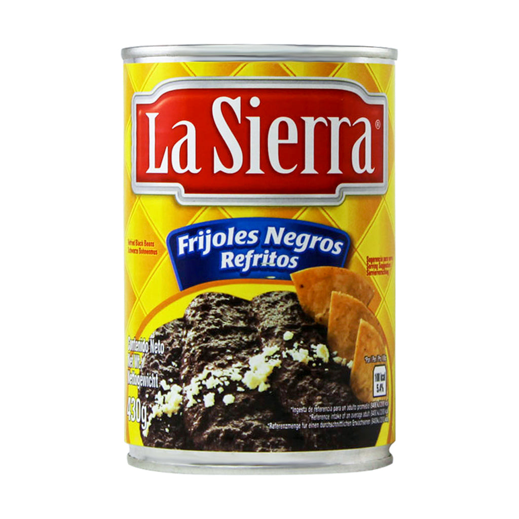 Refried Black Beans / Frijoles Negros Refritos-0