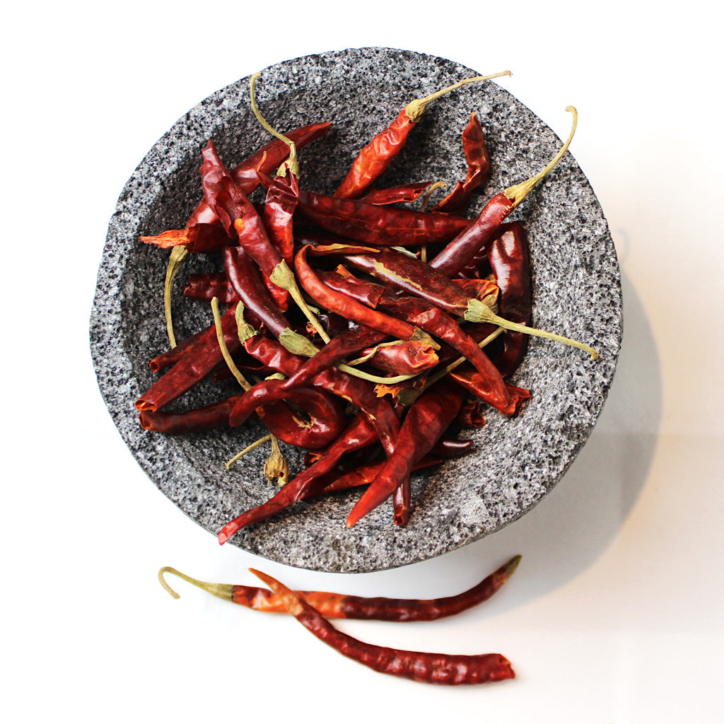 Dried Arbol chile / Chile de arbol seco-0
