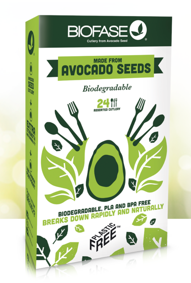 Cutlery Set made with Avocado Seeds / Cubiertos hechos de Semilla de Aguacate-0