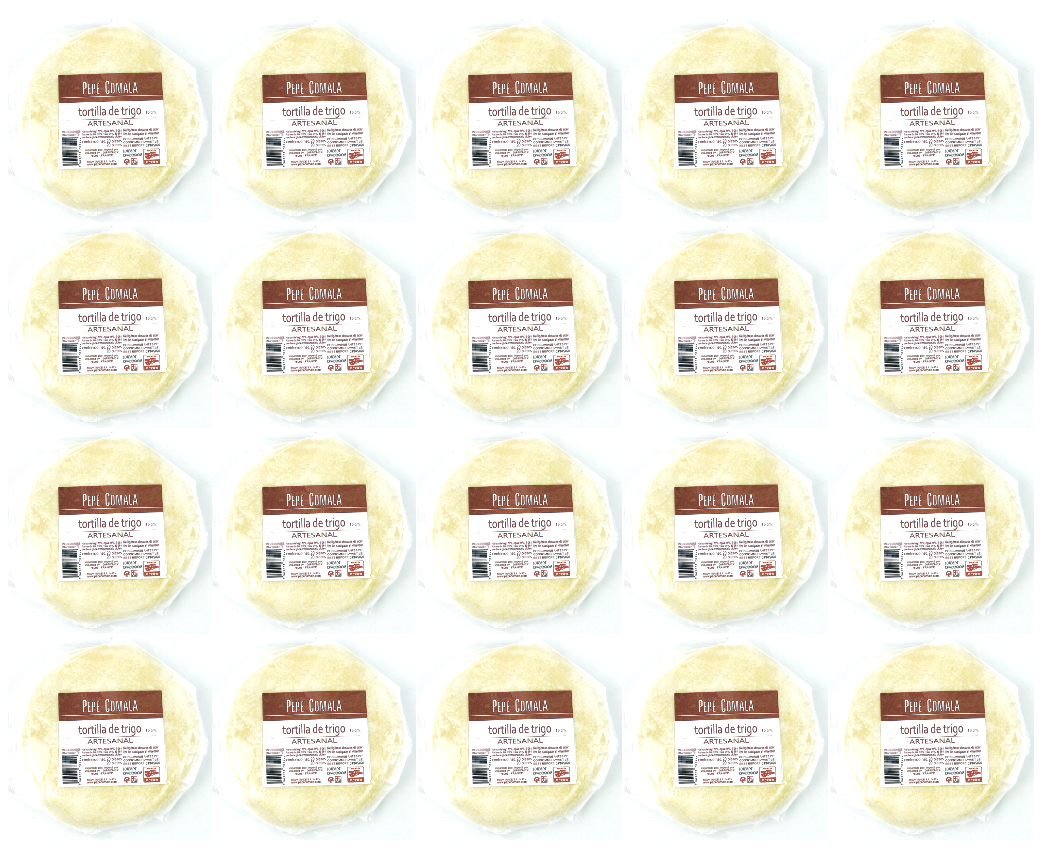 Corn Tortillas 15 cm Case / Caja de Tortillas de maiz 15 cm-0
