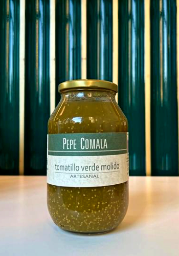 tomatillo verde molido pepe comala