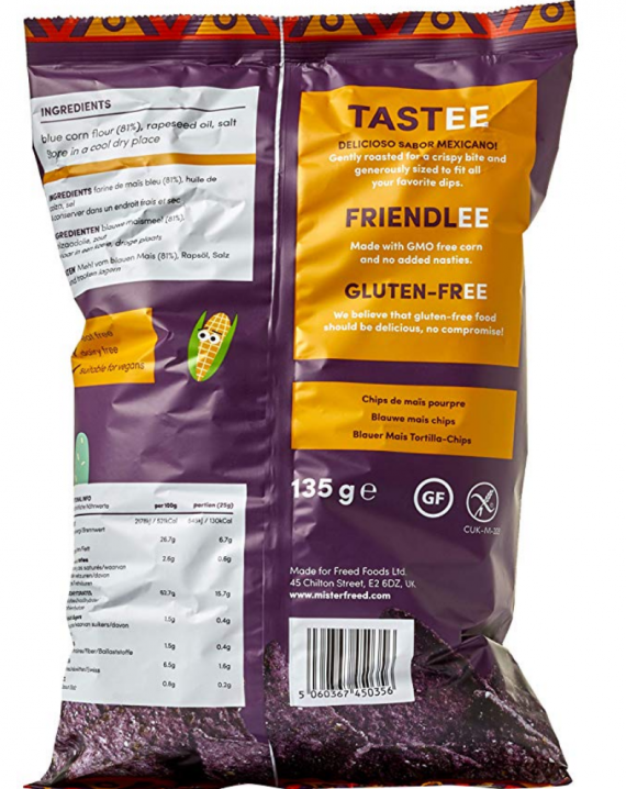 Tortilla Chips With Blue Maize-728