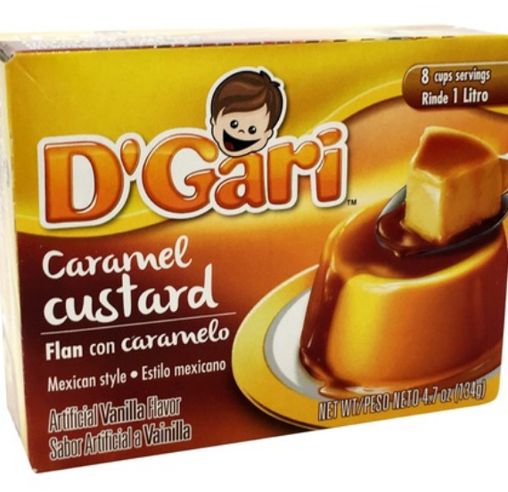 Caramel Custard Flan Vanilla Flavor - D'Gari-0