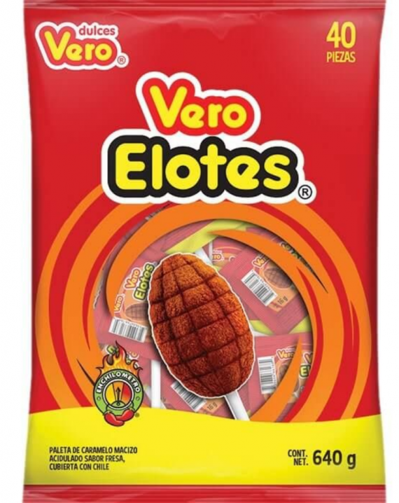 Paleta Enchilada Elote / Spicy lollipop 'Corn' -0
