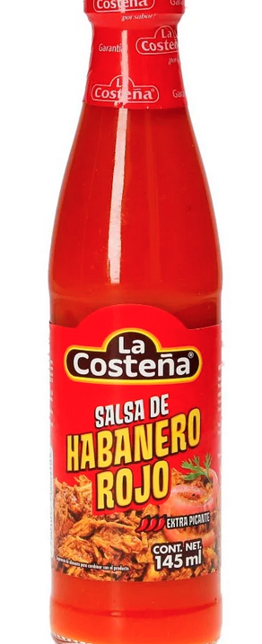 Red Habanero Sauce / Salsa Roja Habanero-0