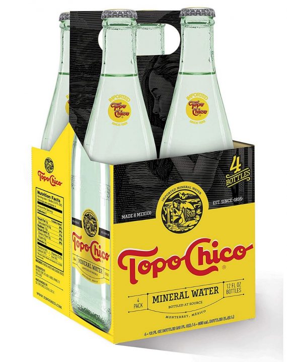Topo Chico sparkling water